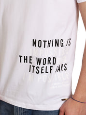 T-shirt Bianco Gaudi Jeans