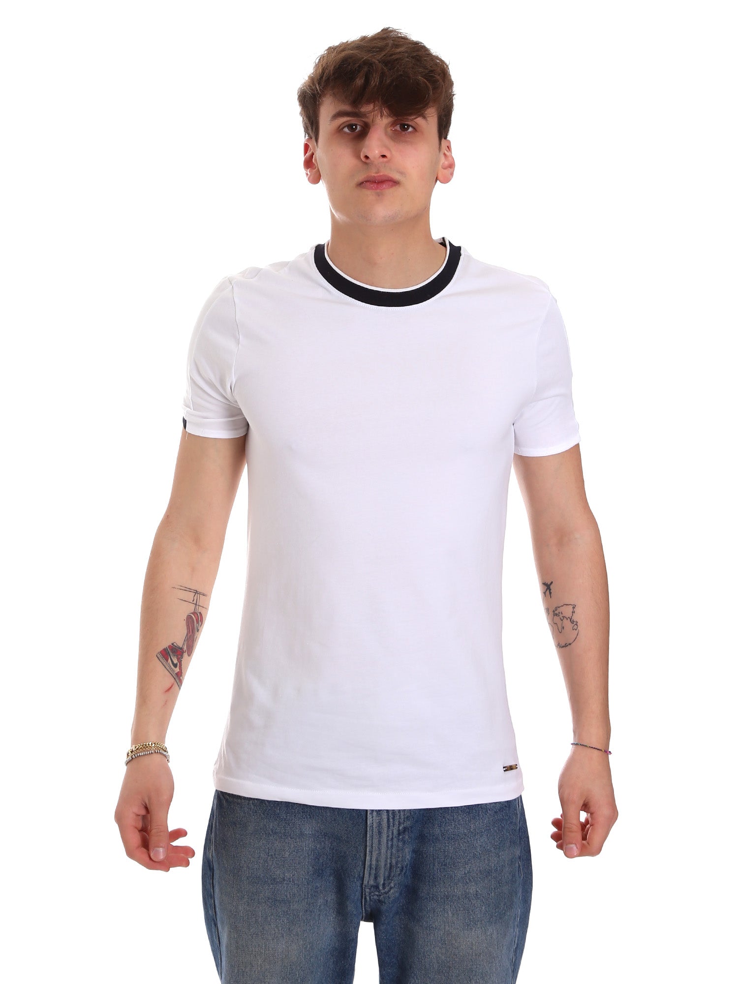 T-shirt Bianco Gaudi Jeans