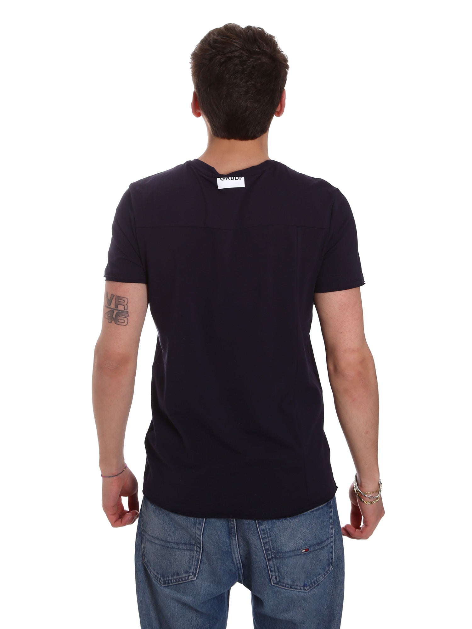 T-shirt Blu Gaudi Jeans