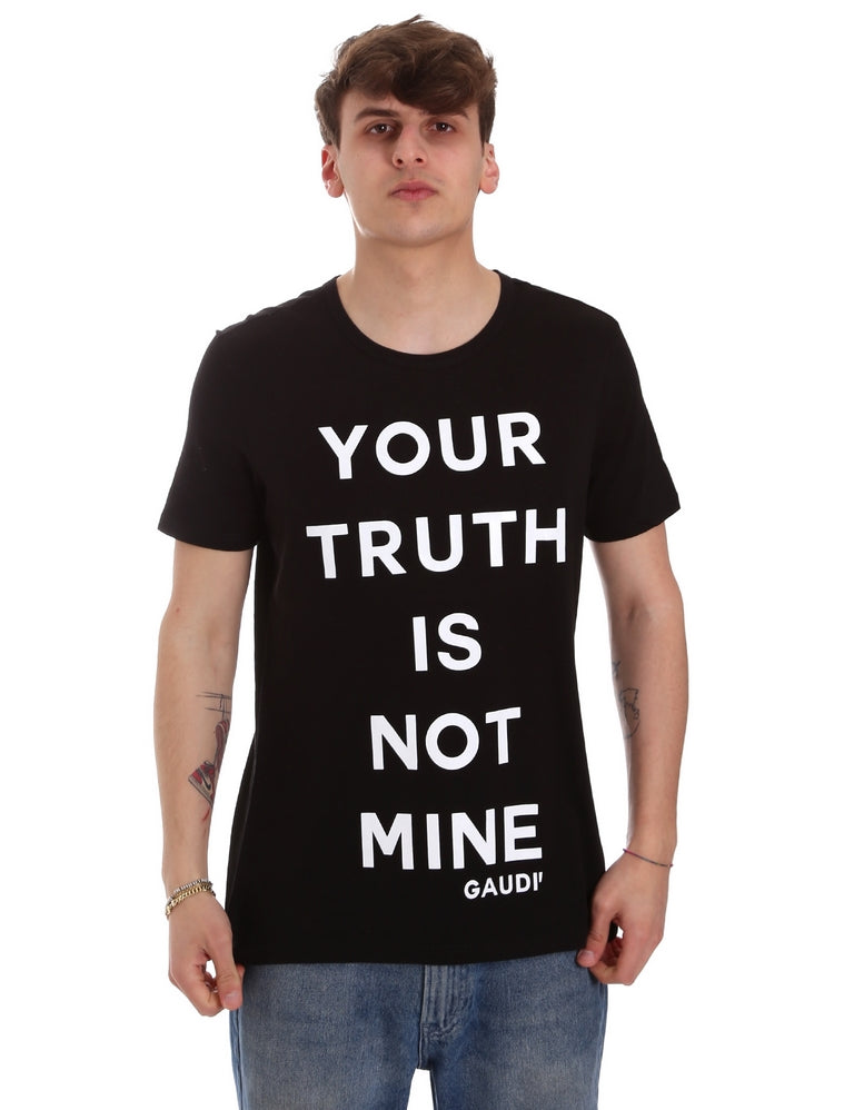 T-shirt Nero Gaudi Jeans