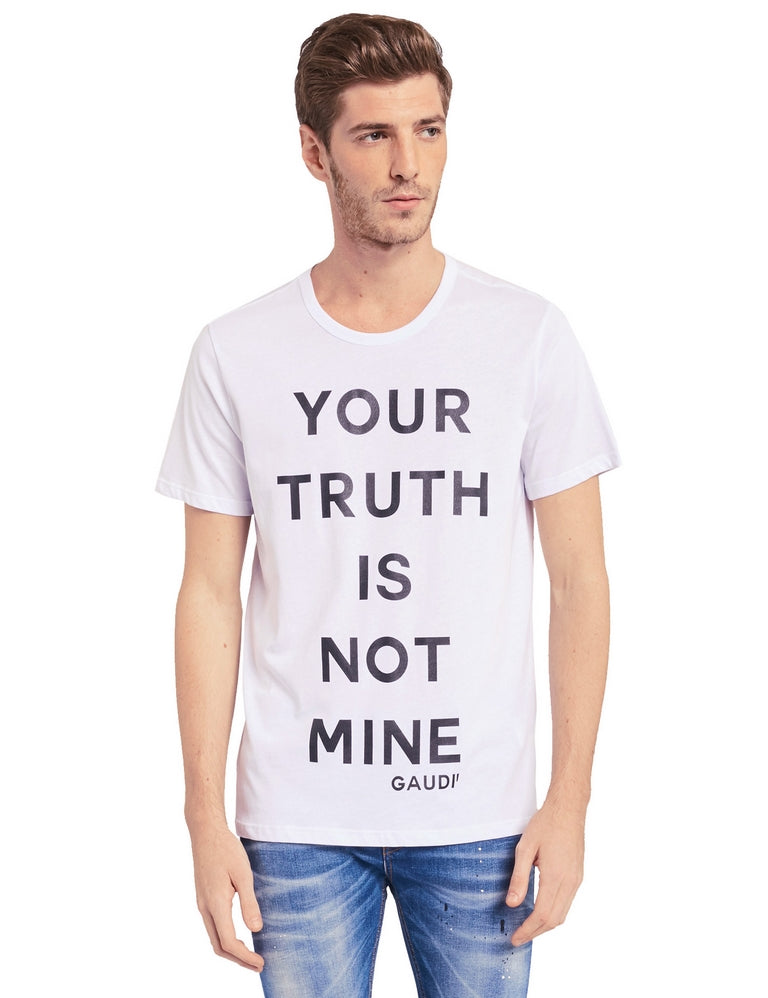T-shirt Bianco Gaudi Jeans