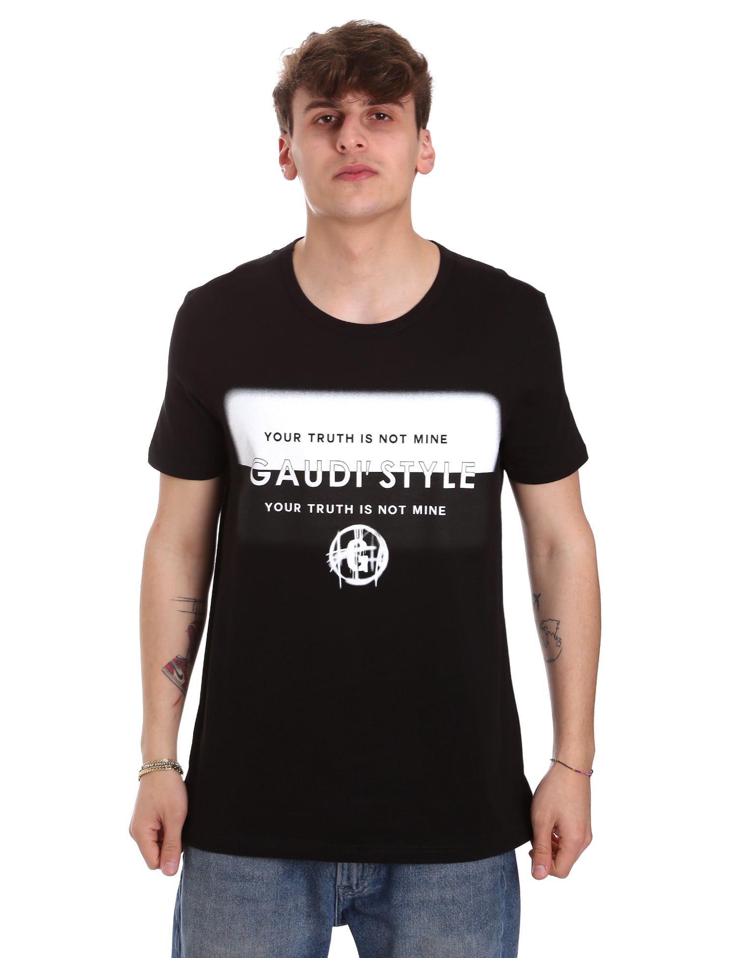 T-shirt Nero Gaudi Jeans