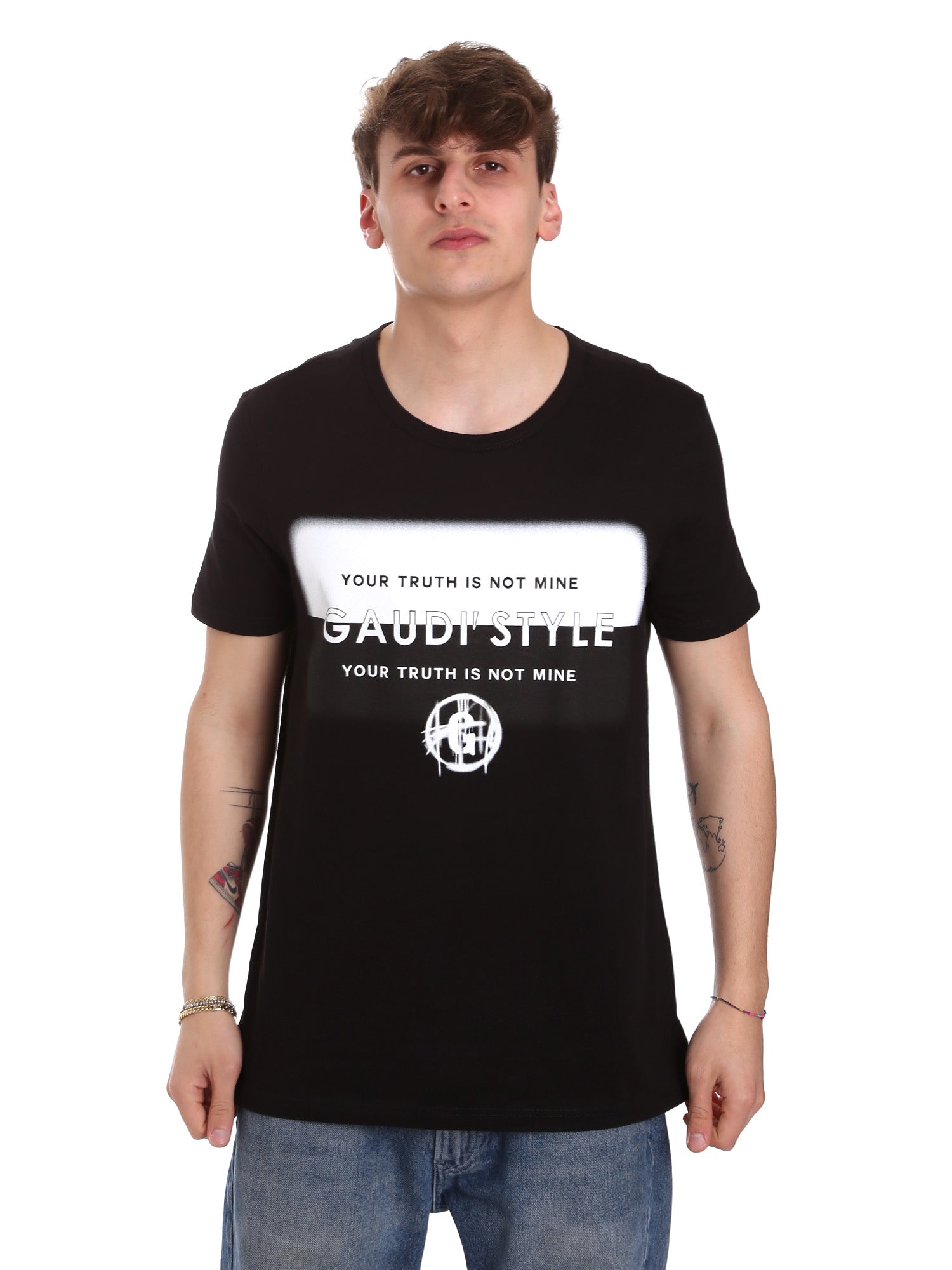 T-shirt Nero Gaudi Jeans