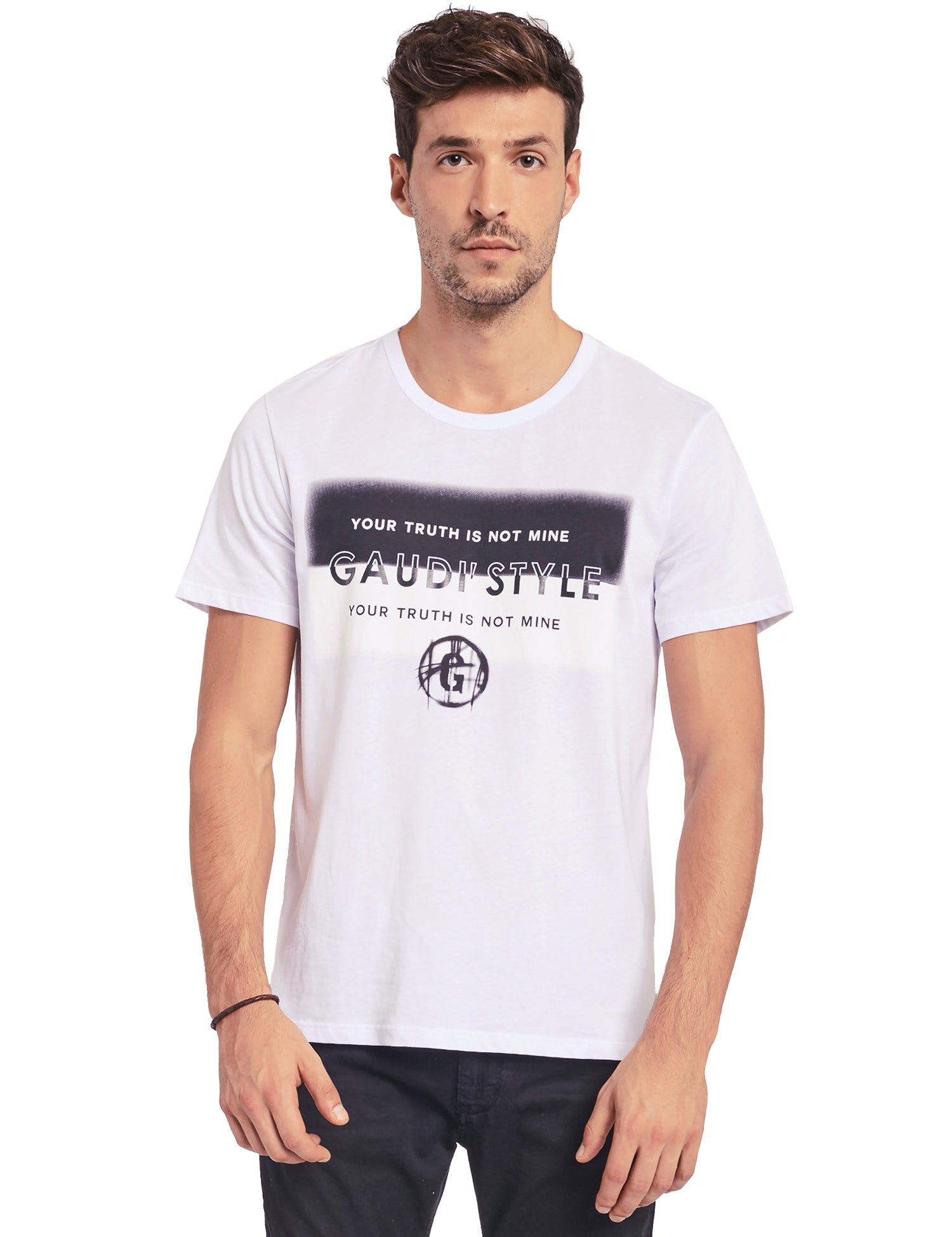 T-shirt Bianco Gaudi Jeans