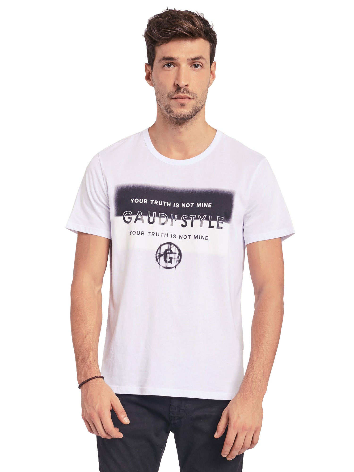 T-shirt Bianco Gaudi Jeans
