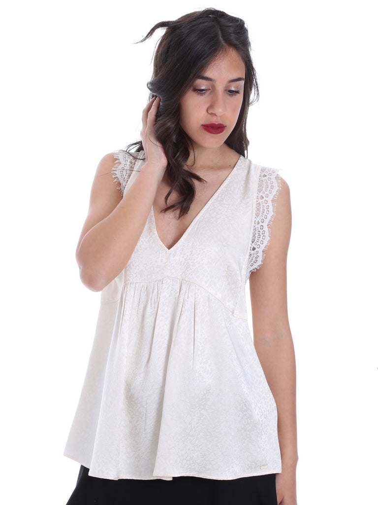 Bluse Beige Gaudi