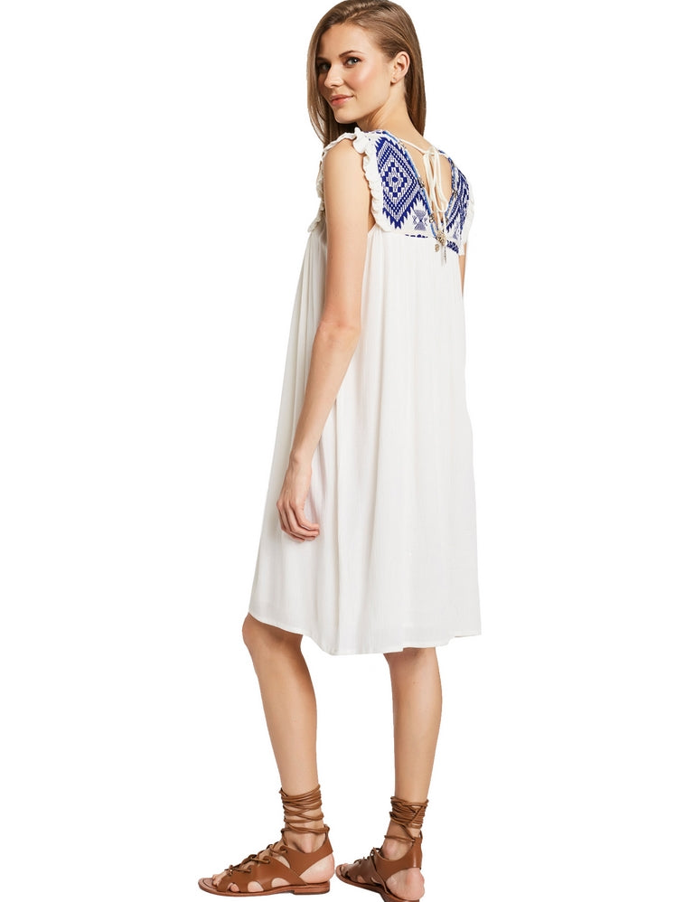 Vestiti Avorio Blu Gaudi Jeans