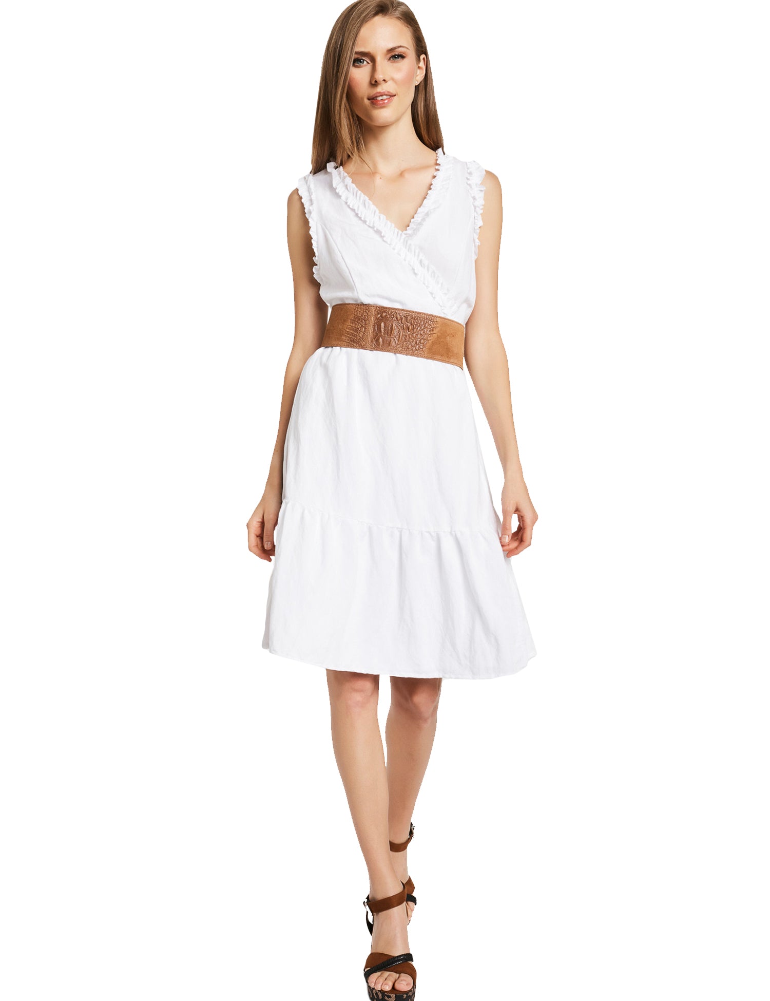 Vestiti Bianco Gaudi Jeans