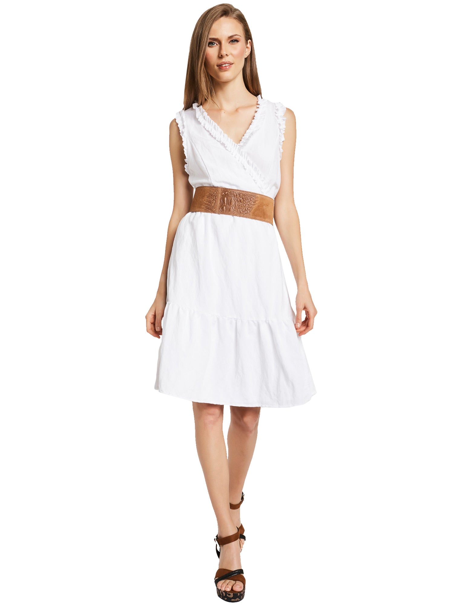 Vestiti Bianco Gaudi Jeans