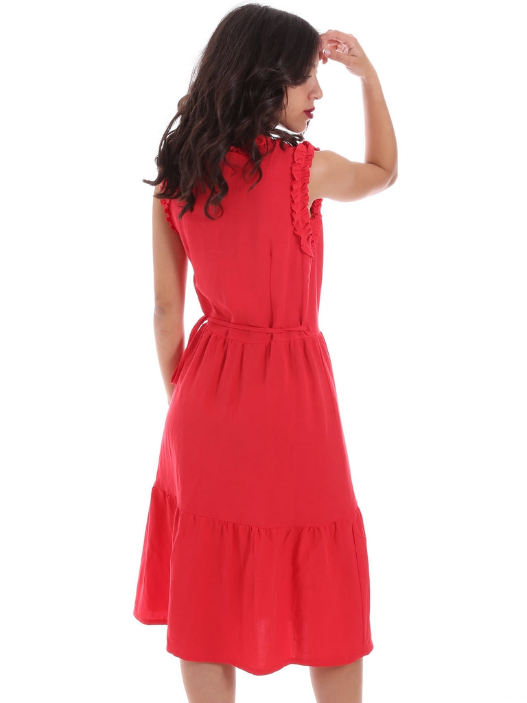 Vestiti Rosso Gaudi Jeans