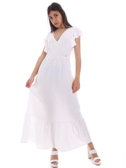 Vestiti Bianco Gaudi Jeans