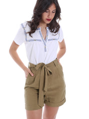 Shorts Marrone Gaudi Jeans