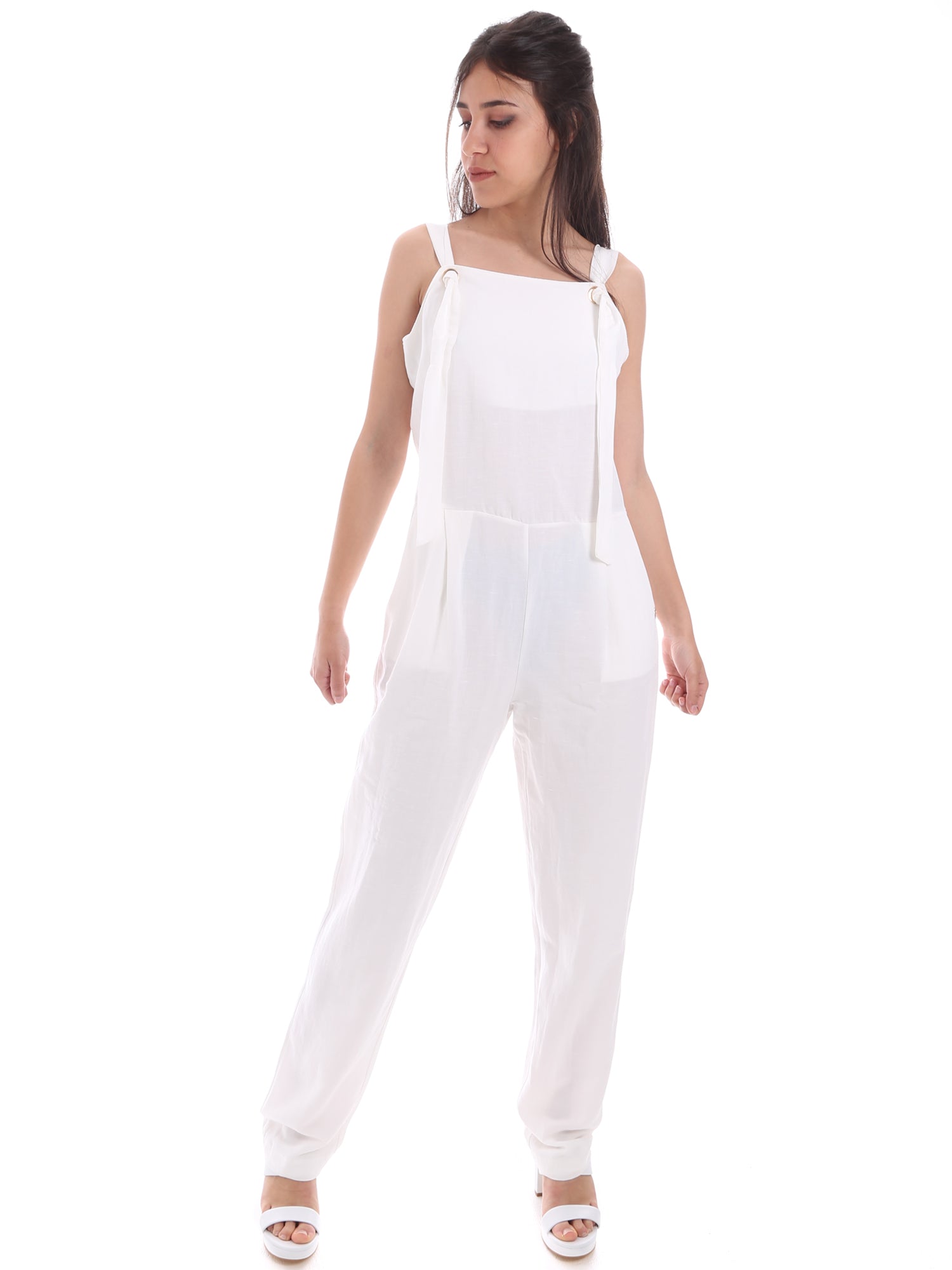 Salopette Bianco Gaudi Jeans