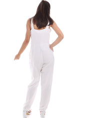 Salopette Bianco Gaudi Jeans