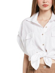 Camicie Bianco Gaudi Jeans