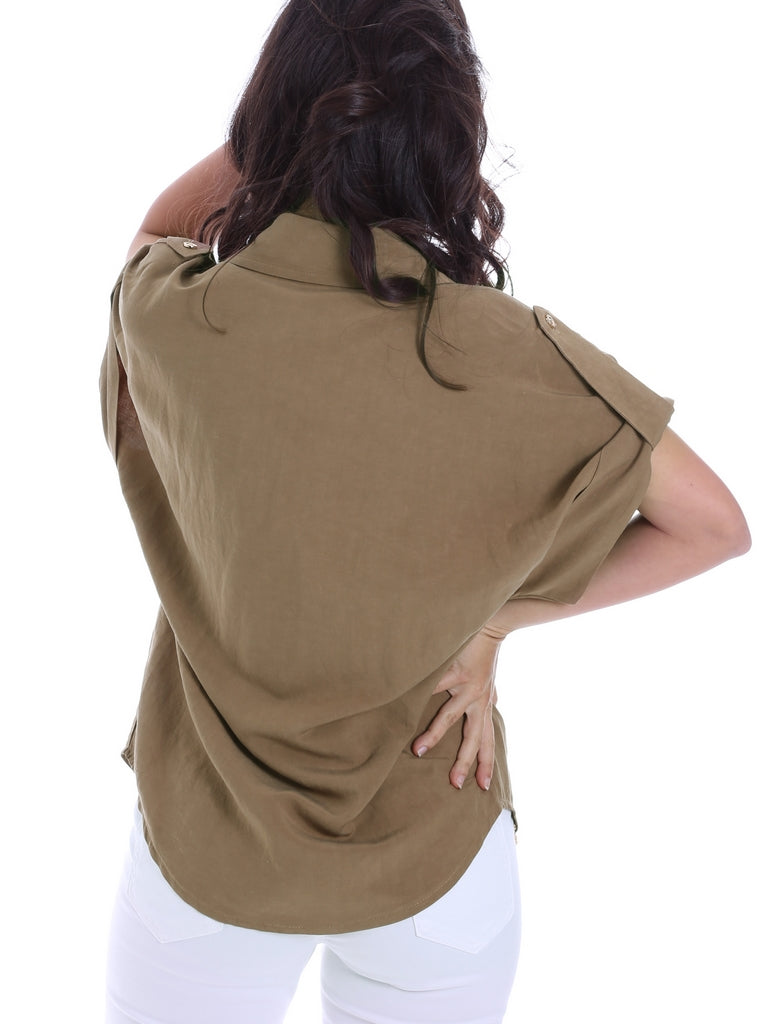 Camicie Verde Gaudi Jeans