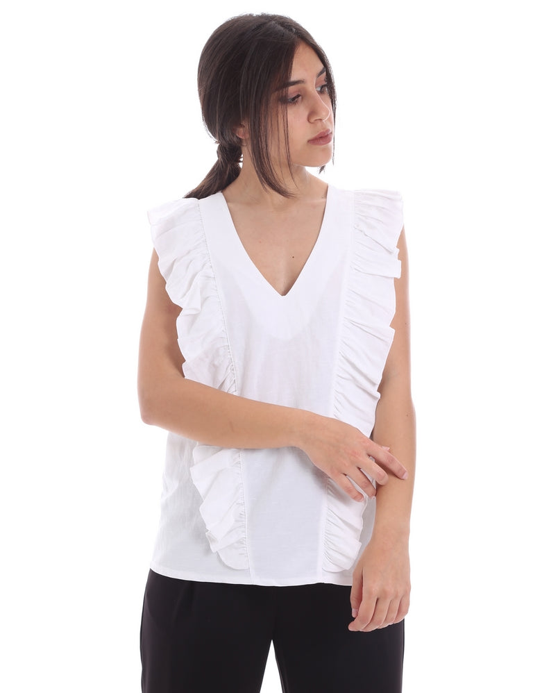 Bluse Bianco Gaudi Jeans