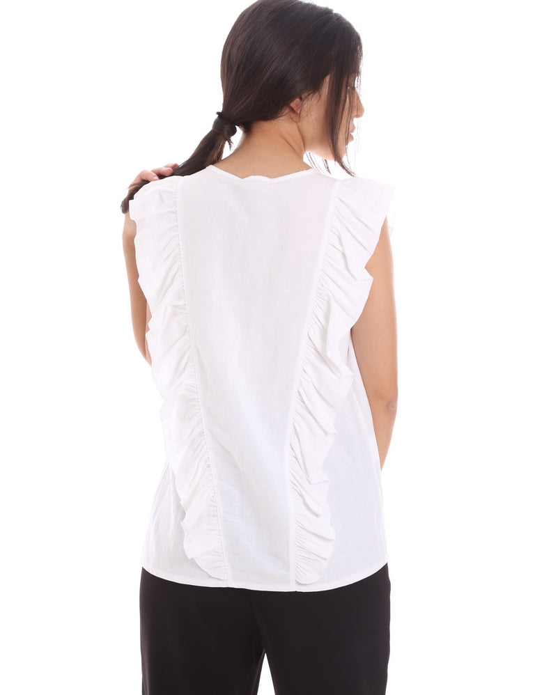 Bluse Bianco Gaudi Jeans