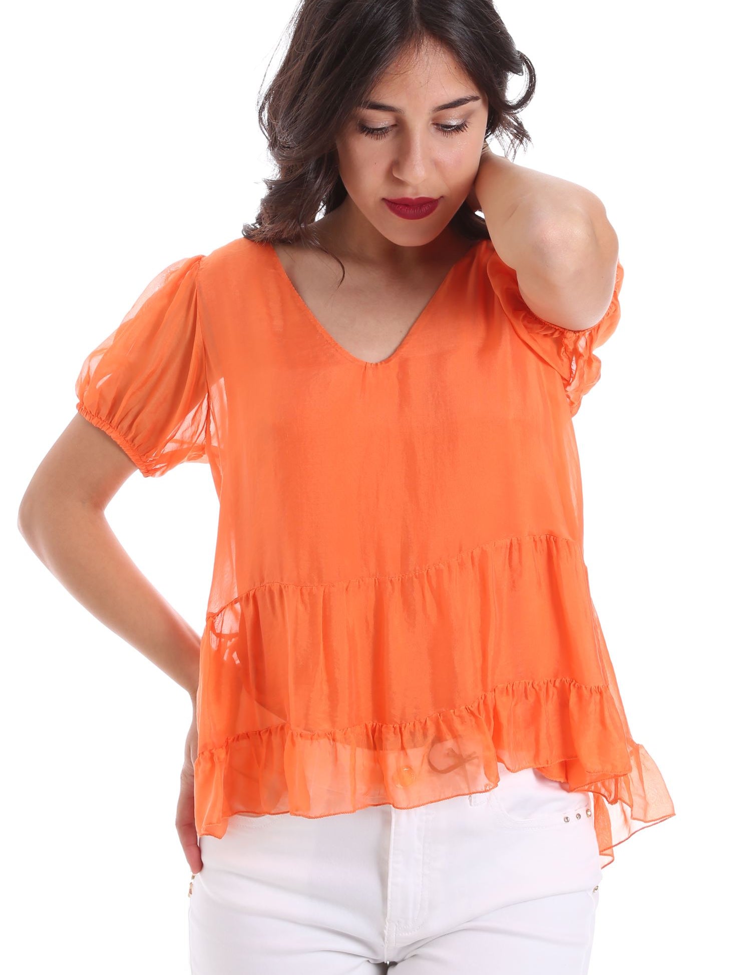 Bluse Arancio Gaudi Jeans