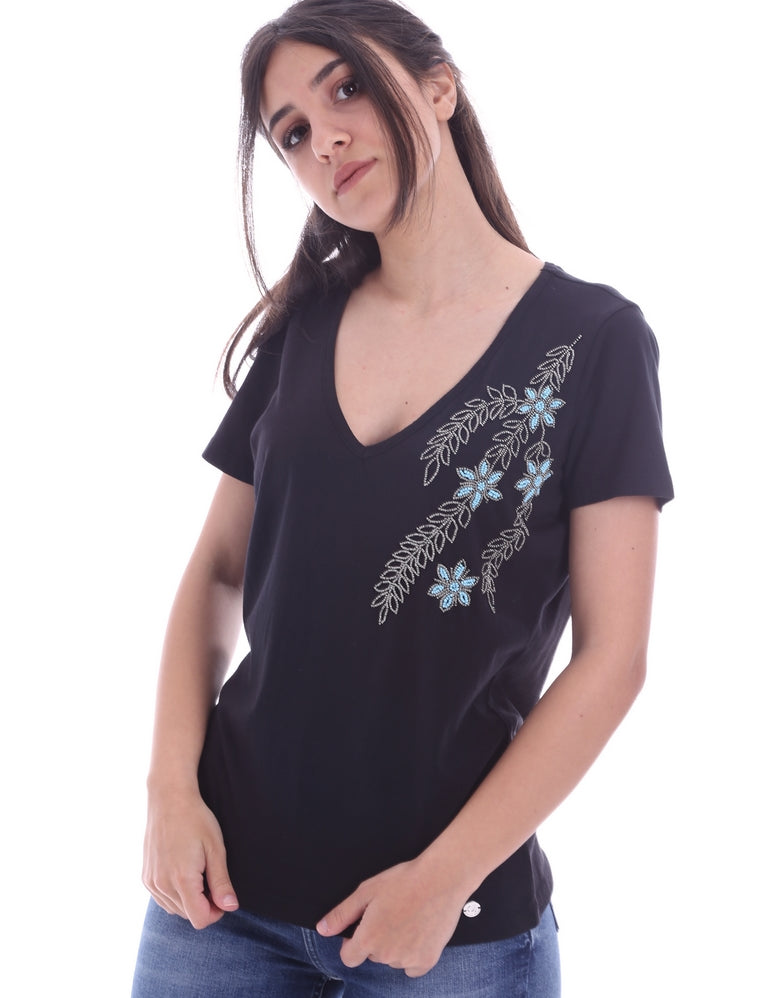 T-shirt Nero Gaudi Jeans