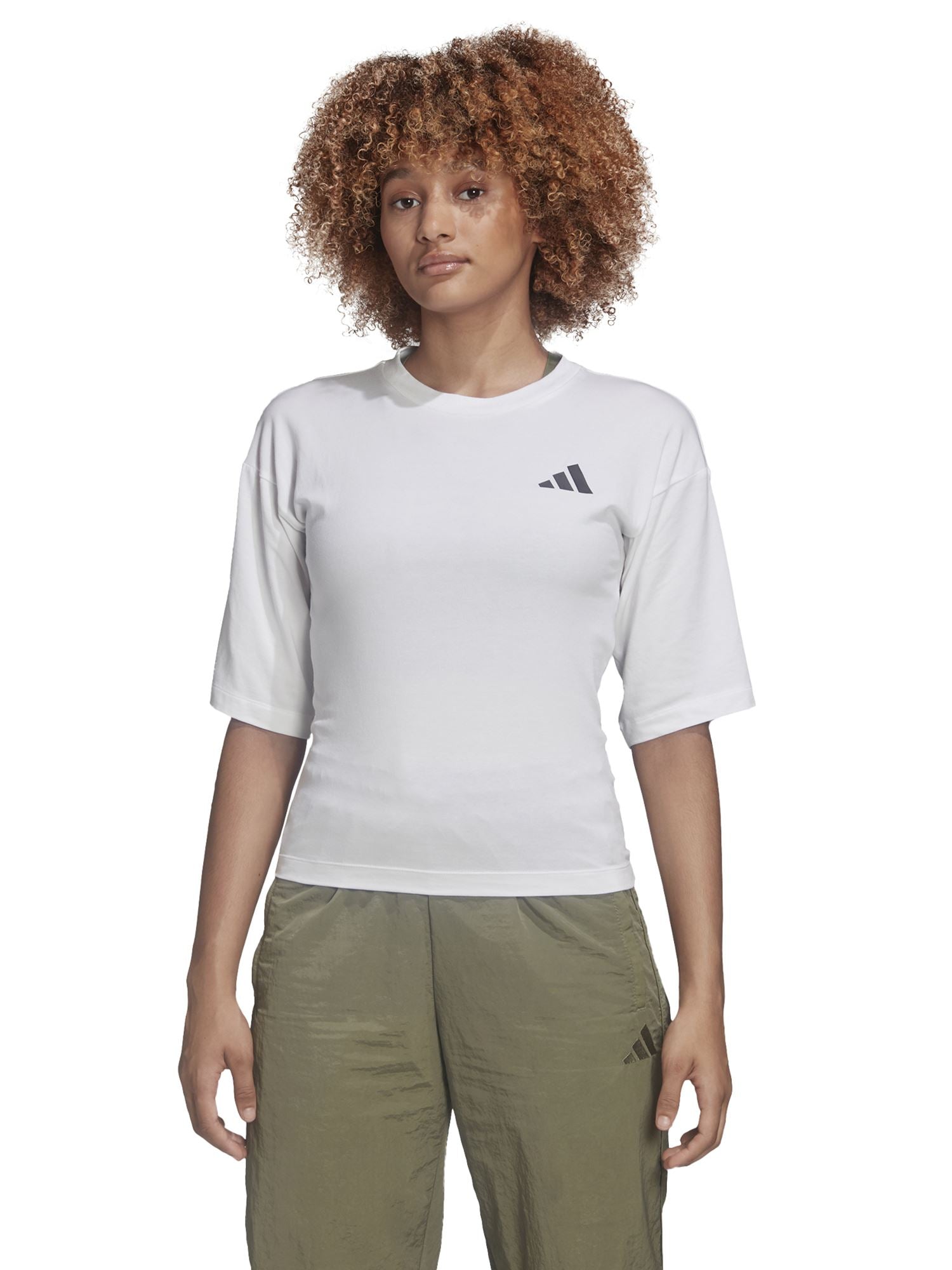 T-shirt Bianco Adidas Performance