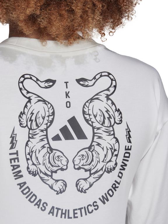 T-shirt Bianco Adidas Performance