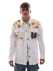 Giacche Bianco Versace Jeans