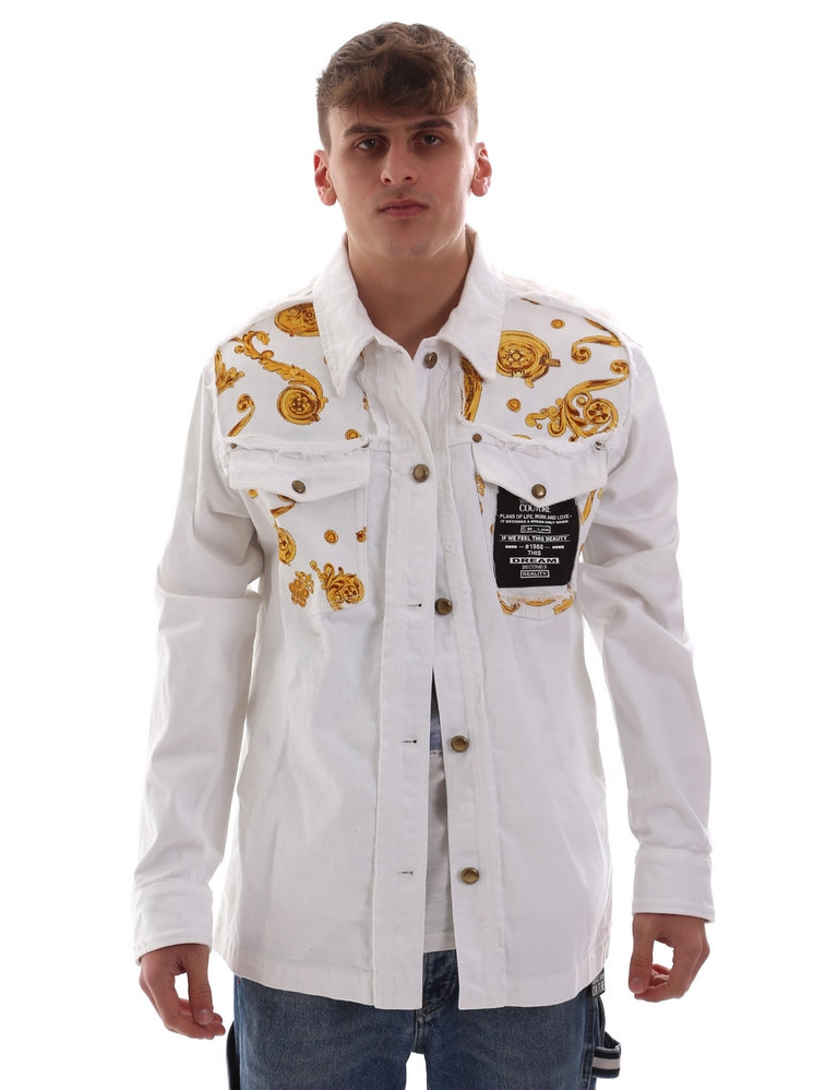 Giacche Bianco Versace Jeans