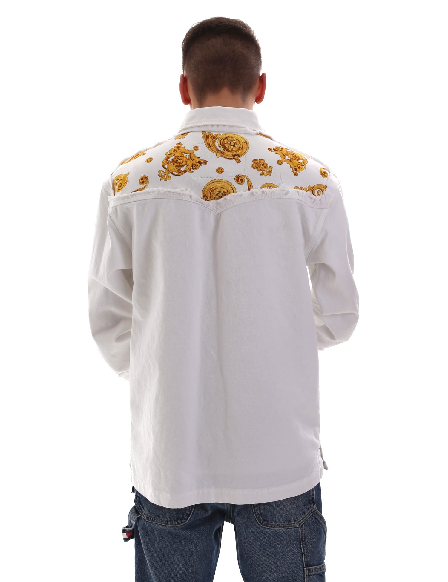 Giacche Bianco Versace Jeans