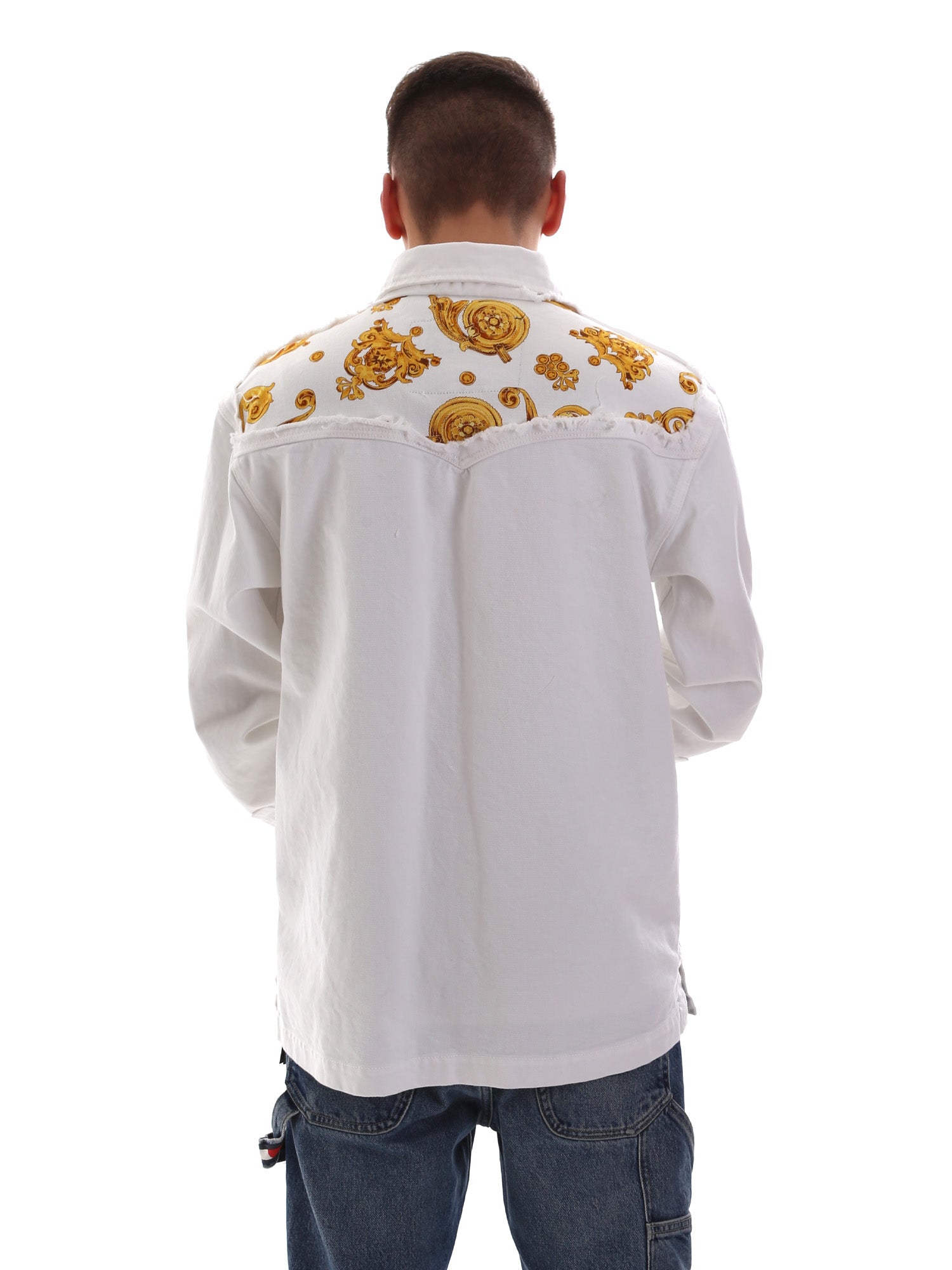 Giacche Bianco Versace Jeans