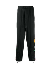 Pantaloni sportivi Nero Versace Jeans