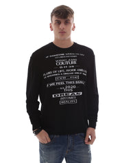 Maglioncini Nero Versace Jeans