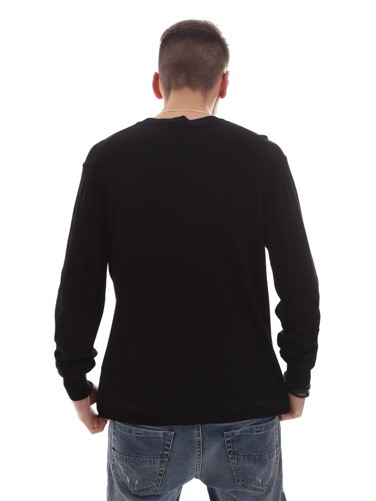 Maglioncini Nero Versace Jeans