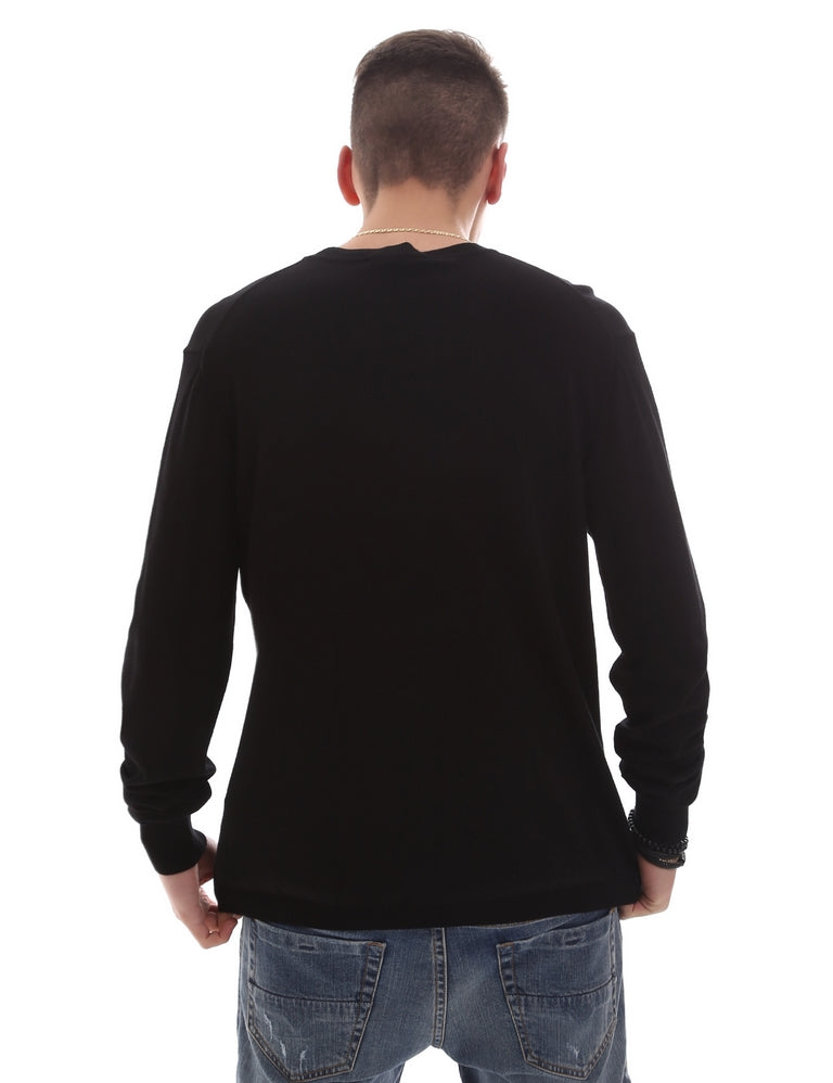 Maglioncini Nero Versace Jeans