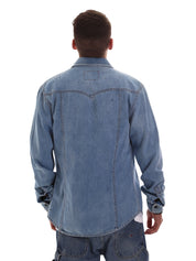 Camicie Blu Versace Jeans