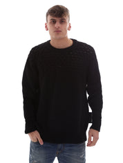 Maglioncini Nero Versace Jeans