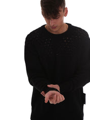 Maglioncini Nero Versace Jeans