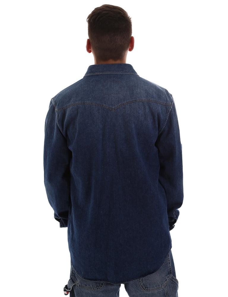 Camicie Blu Versace Jeans