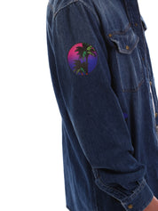 Camicie Blu Versace Jeans