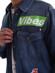 Camicie Blu Versace Jeans