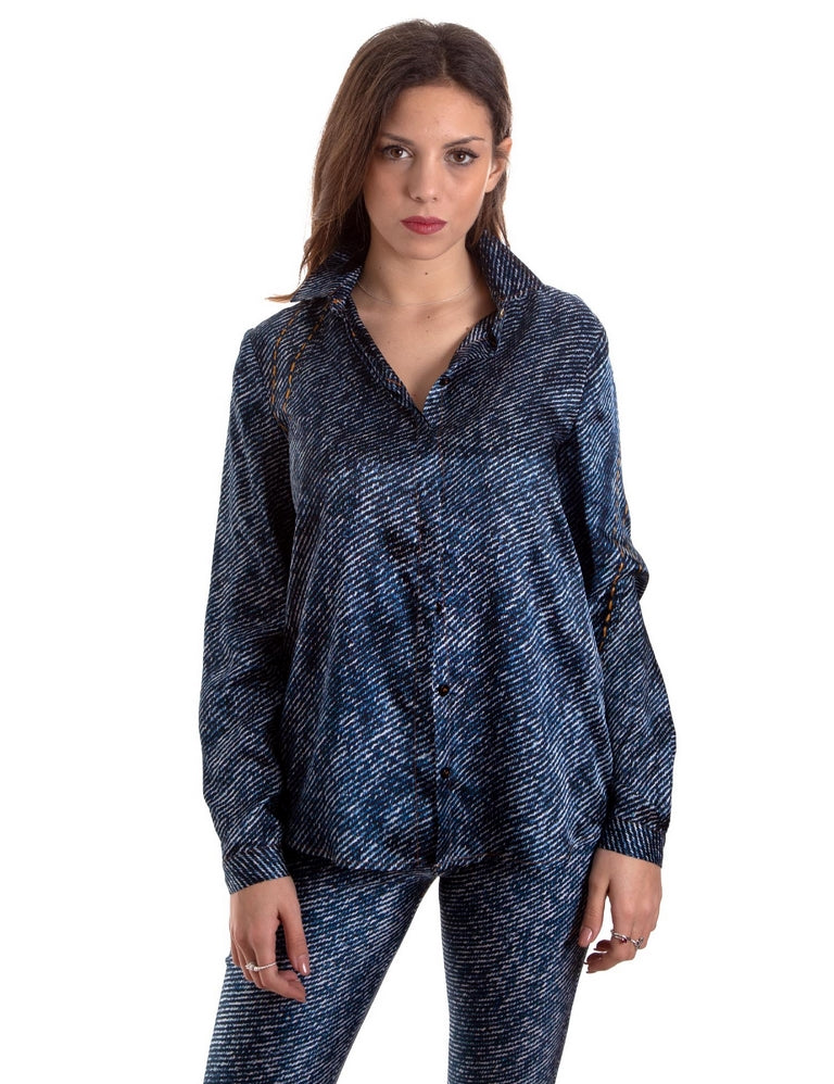 Camicie Blu Versace Jeans