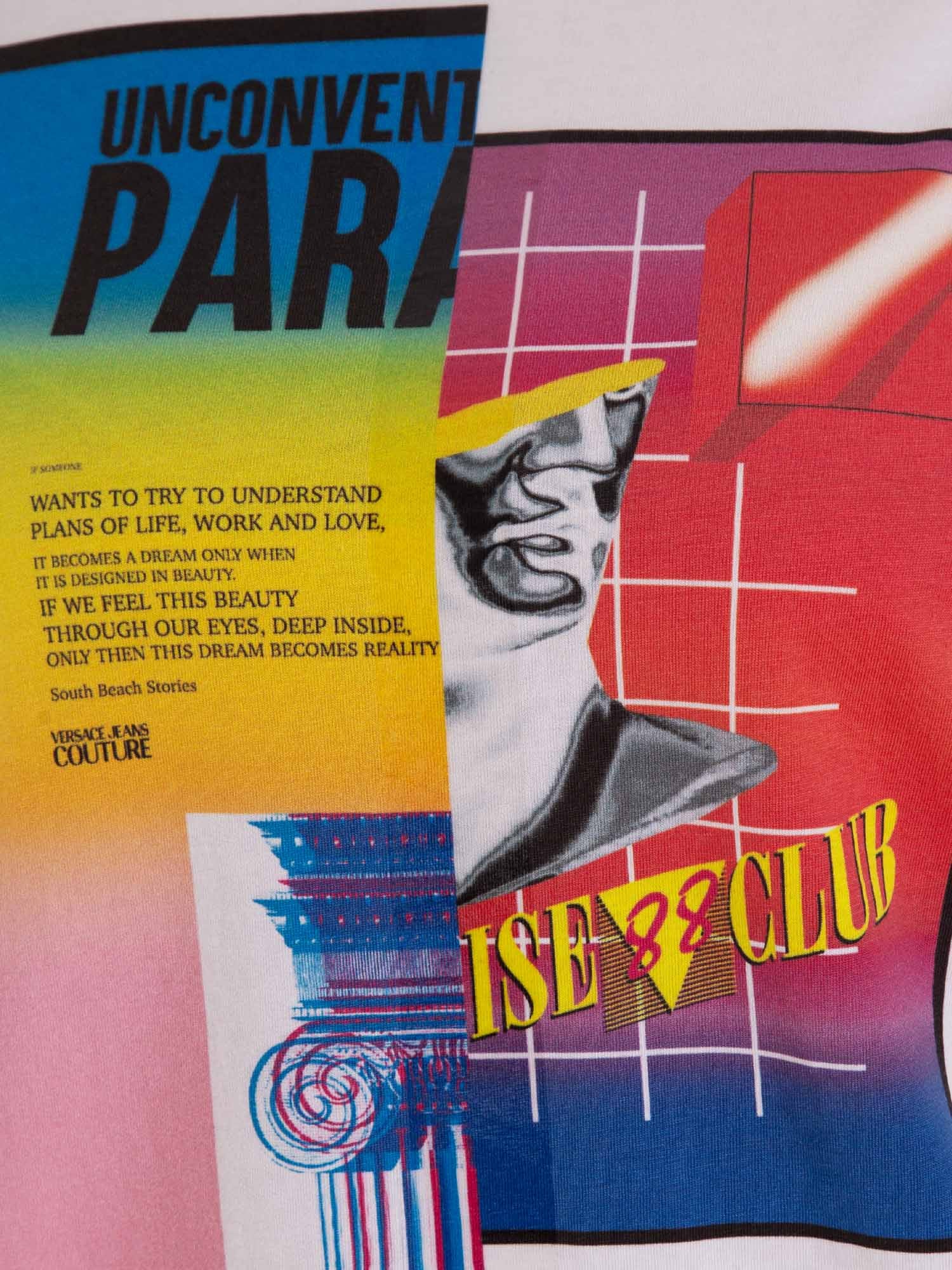 T-shirt Bianco Versace Jeans