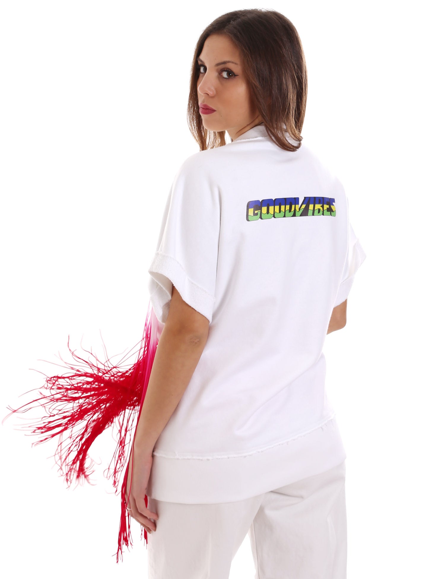 Felpe Bianco Versace Jeans