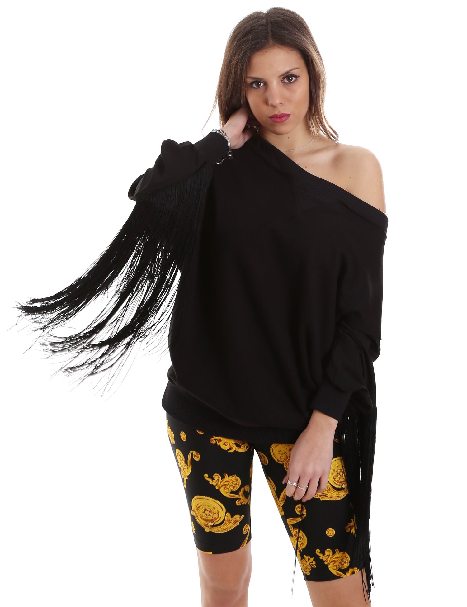 Felpe Nero Versace Jeans