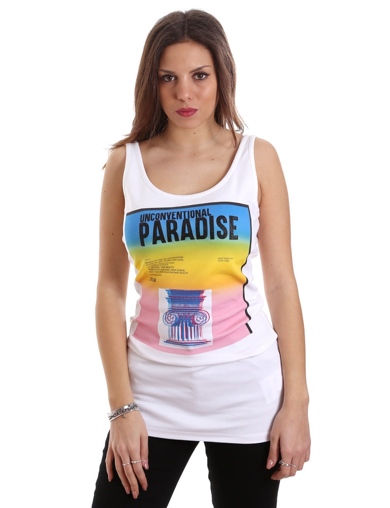 Canotte Bianco Versace Jeans