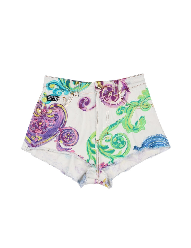 Shorts Bianco Versace Jeans