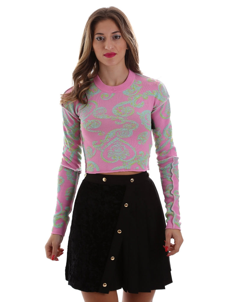 Felpe Rosa Versace Jeans