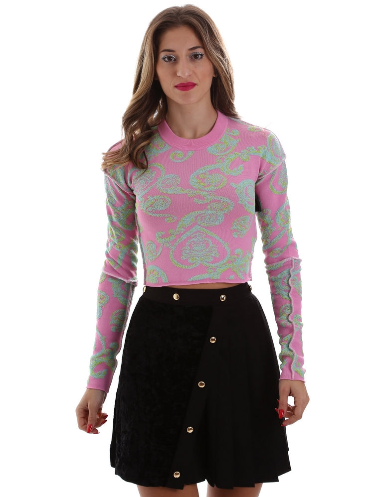 Felpe Rosa Versace Jeans