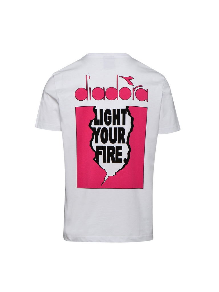 T-shirt Bianco Diadora