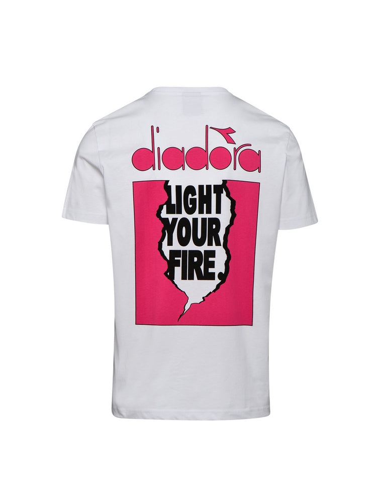 T-shirt Bianco Diadora